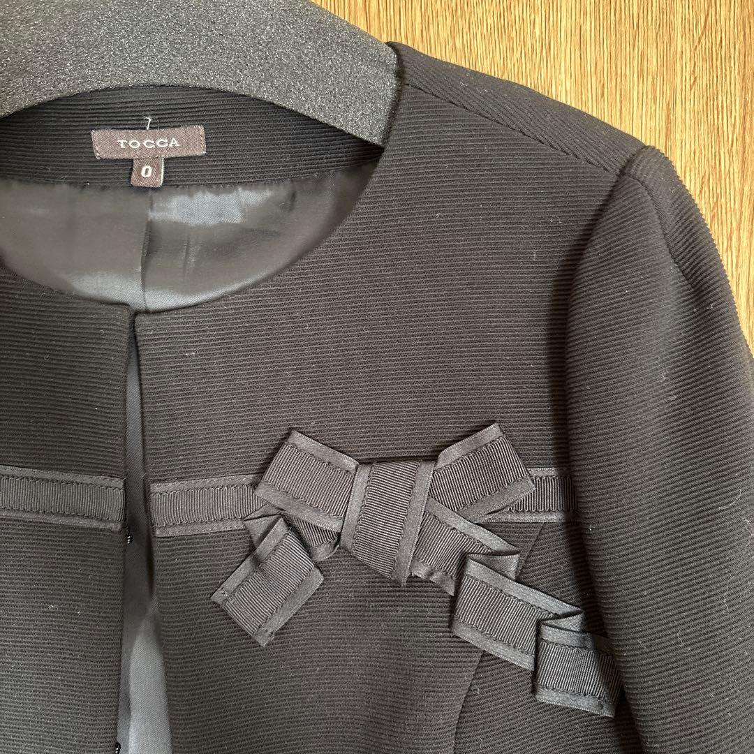 TOCCA ノーカラージャケット