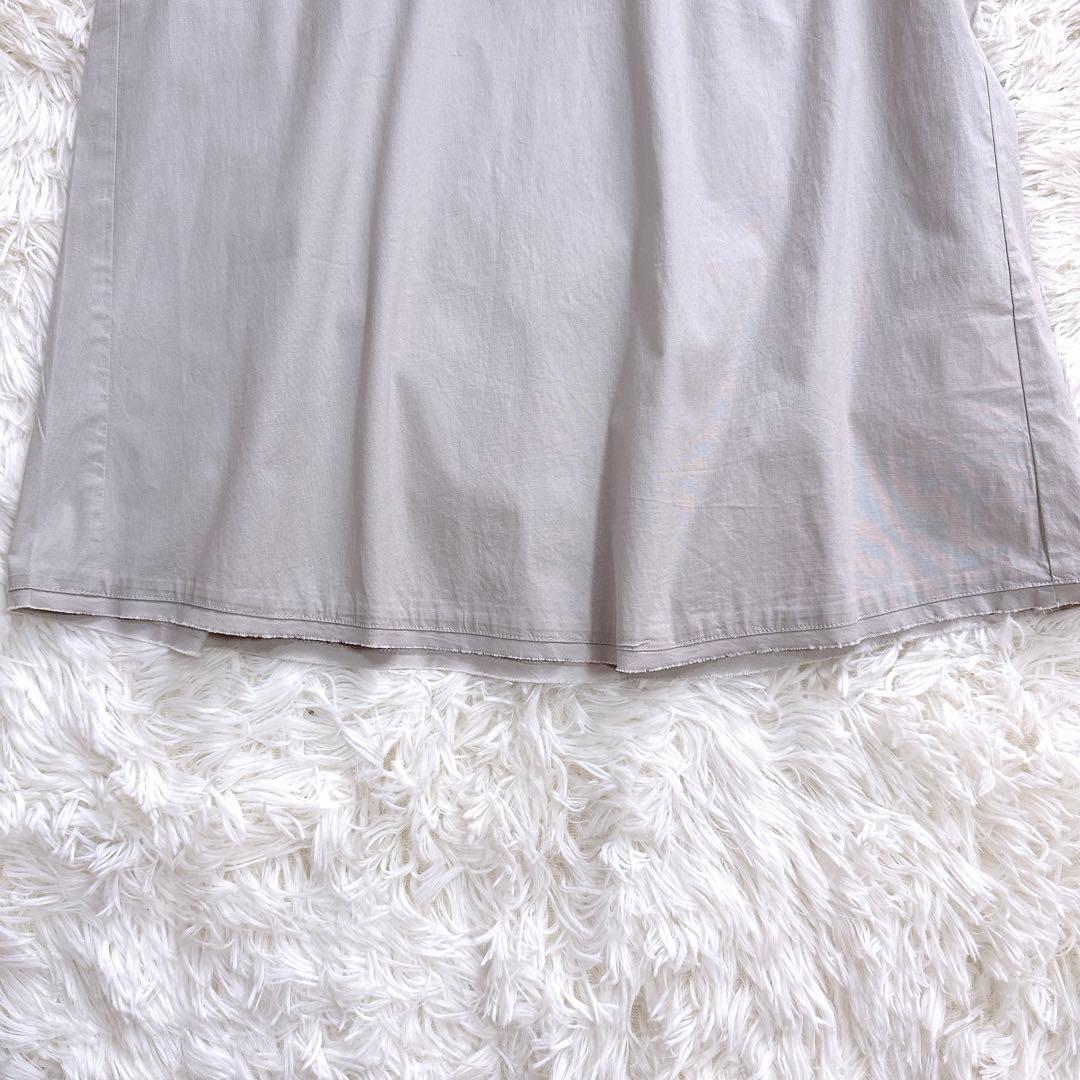 未使用タグ付 ビアズリー シャツタンク タンクトップ キャミソール ライトグレー