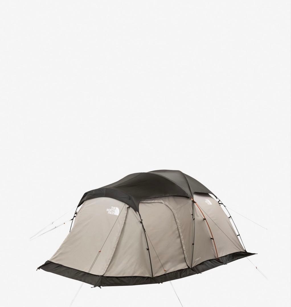The North Face ドーム型テント ベージュ/ブラックランダー4