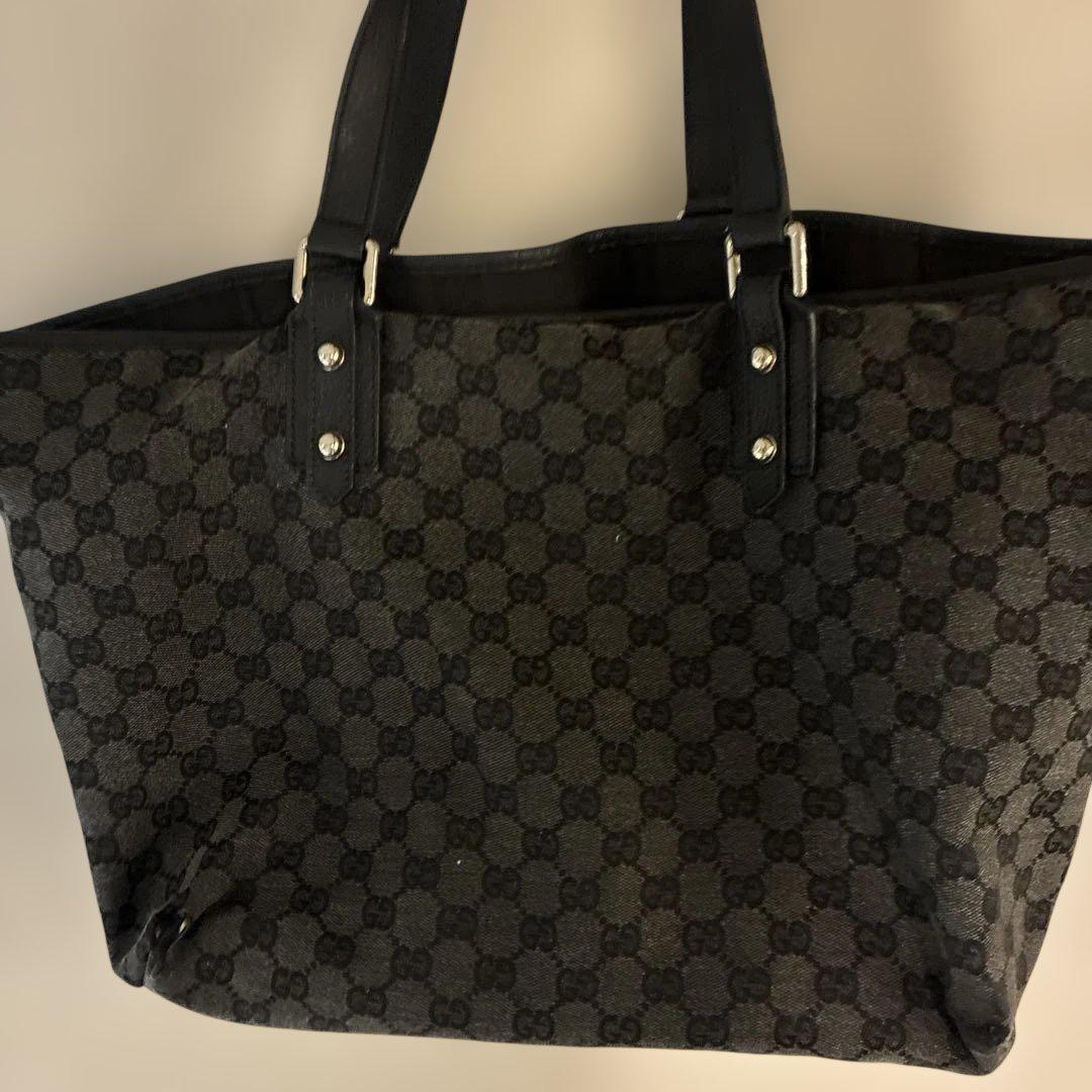 GUCCI ブラック トートバッグ