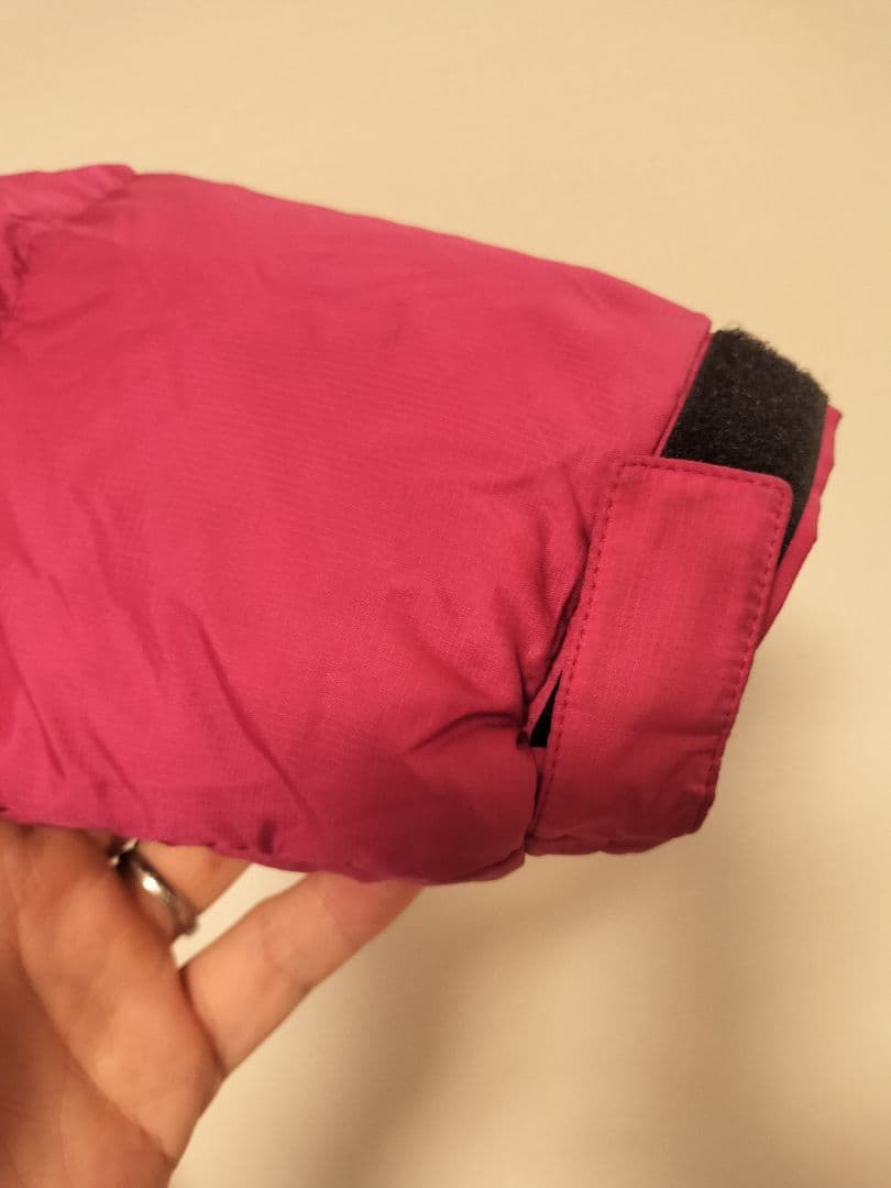 THE NORTH FACE ダウンジャケット ピンク/黒　サイズ110