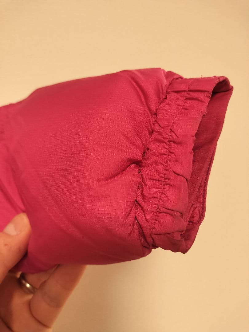 THE NORTH FACE ダウンジャケット ピンク/黒　サイズ110