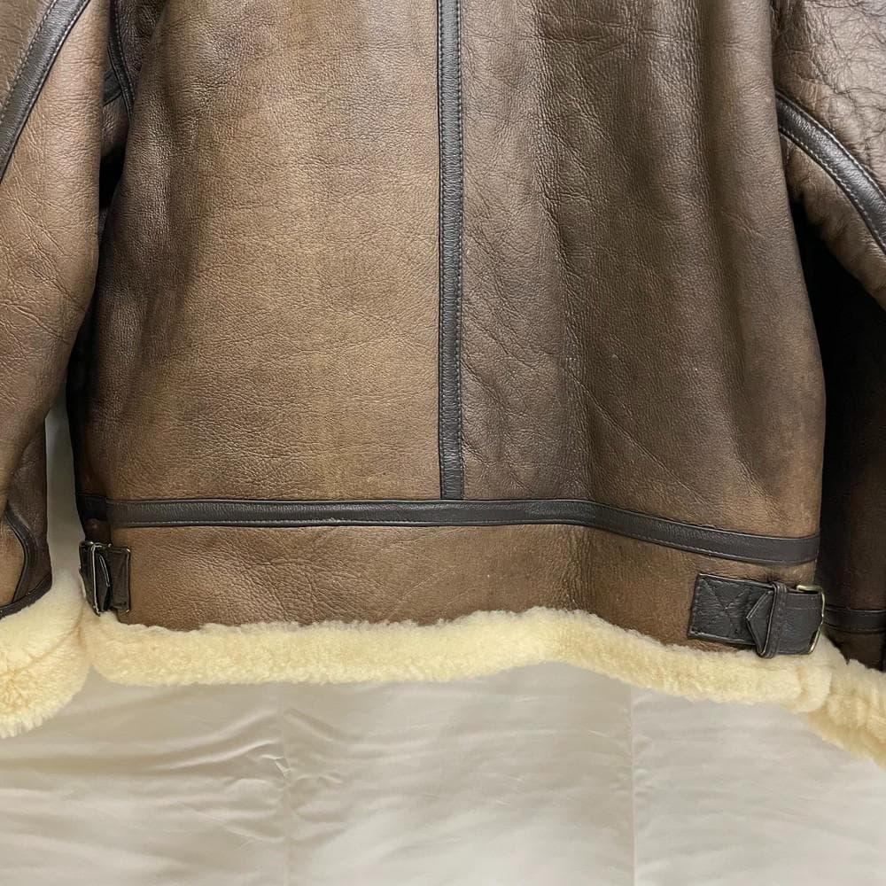 ◆URBAN HILLS フライト ジャケット リアルムートン　01022