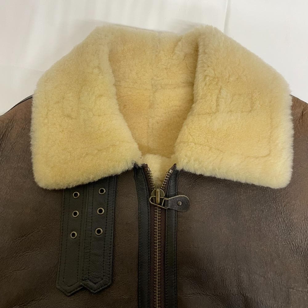 ◆URBAN HILLS フライト ジャケット リアルムートン　01022