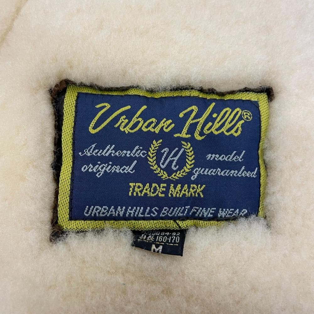 ◆URBAN HILLS フライト ジャケット リアルムートン　01022