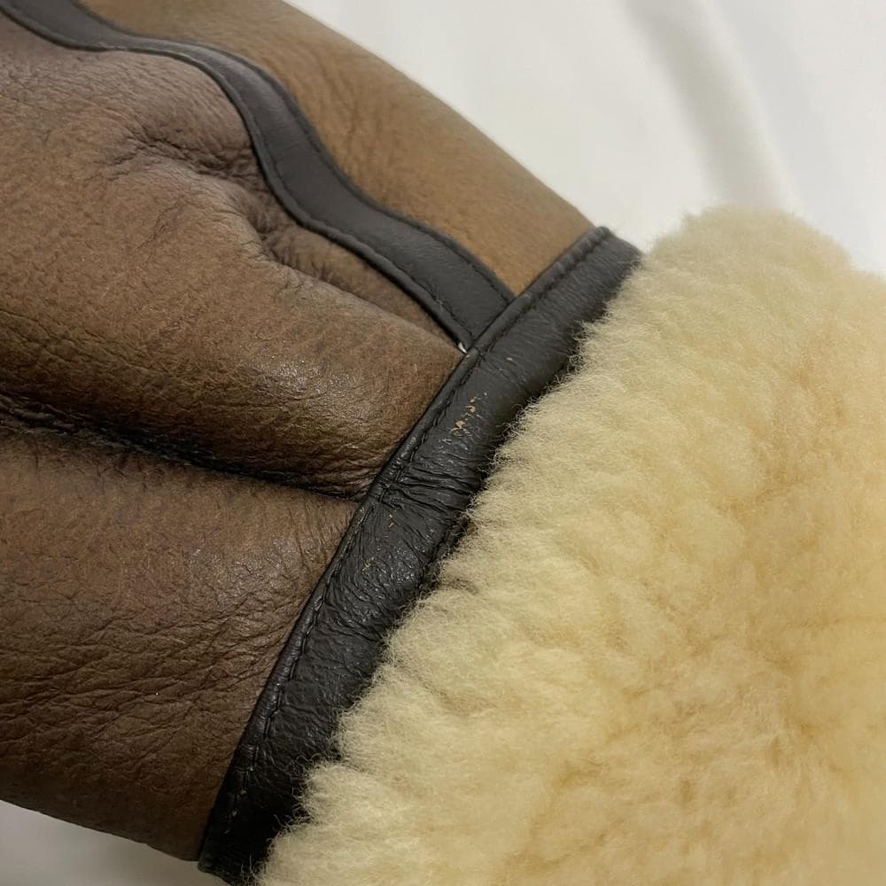 ◆URBAN HILLS フライト ジャケット リアルムートン　01022