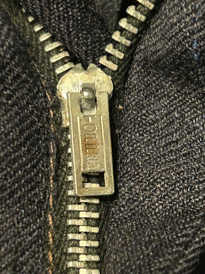 断捨離系さま専用 50'S ヴィンテージ スーツ 上下セット ネイビー カスリ柄