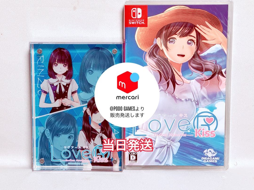 LoveR Kiss Endless Memories アクリルブロック付