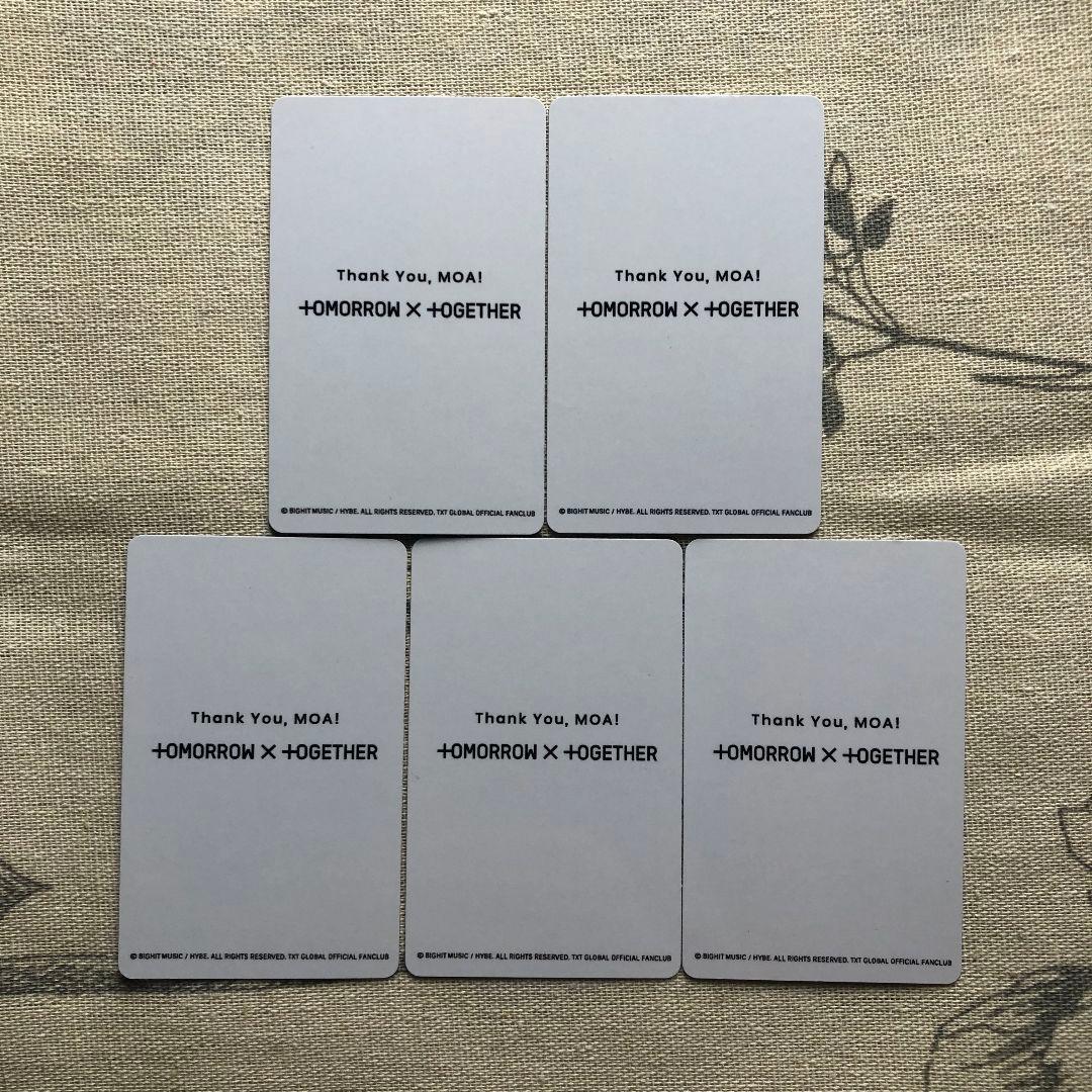 TXT 会場限定 新規入会 紹介 FC限定 トレカ 5枚セット