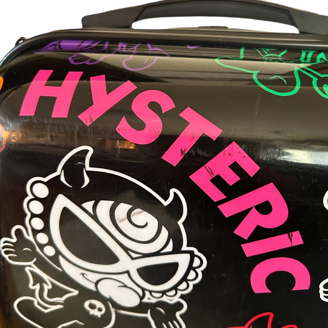 ヒテステリックミニ☆ヒスミニ☆キャリーケース　ハード　総ロゴキャラクター　鍵付き