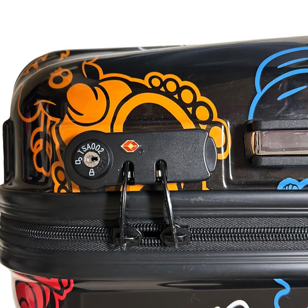 ヒテステリックミニ☆ヒスミニ☆キャリーケース　ハード　総ロゴキャラクター　鍵付き