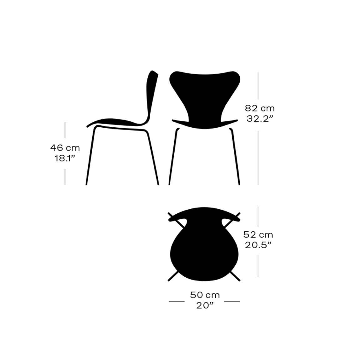 美品 フリッツハンセン社製 セブンチェア チェリー40