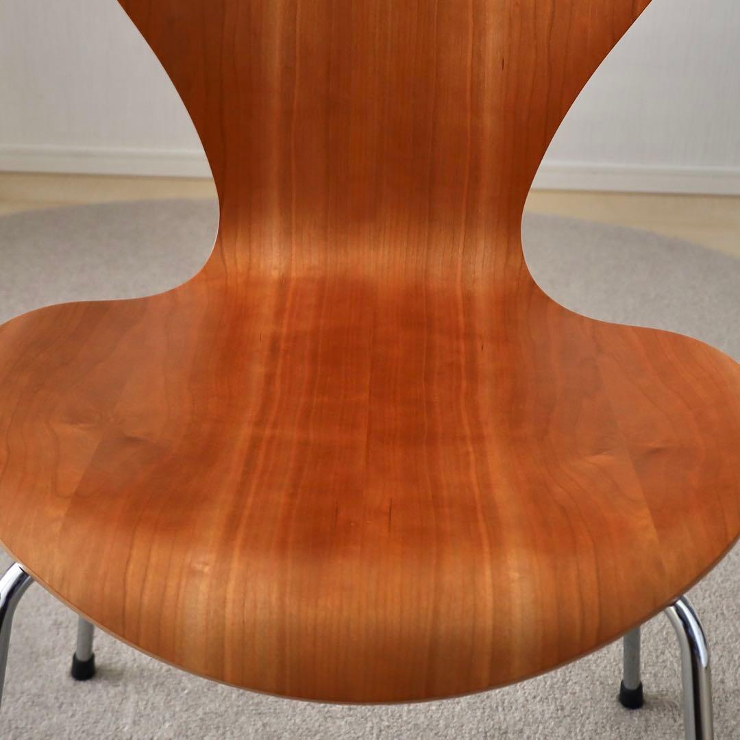 美品 フリッツハンセン社製 セブンチェア チェリー40