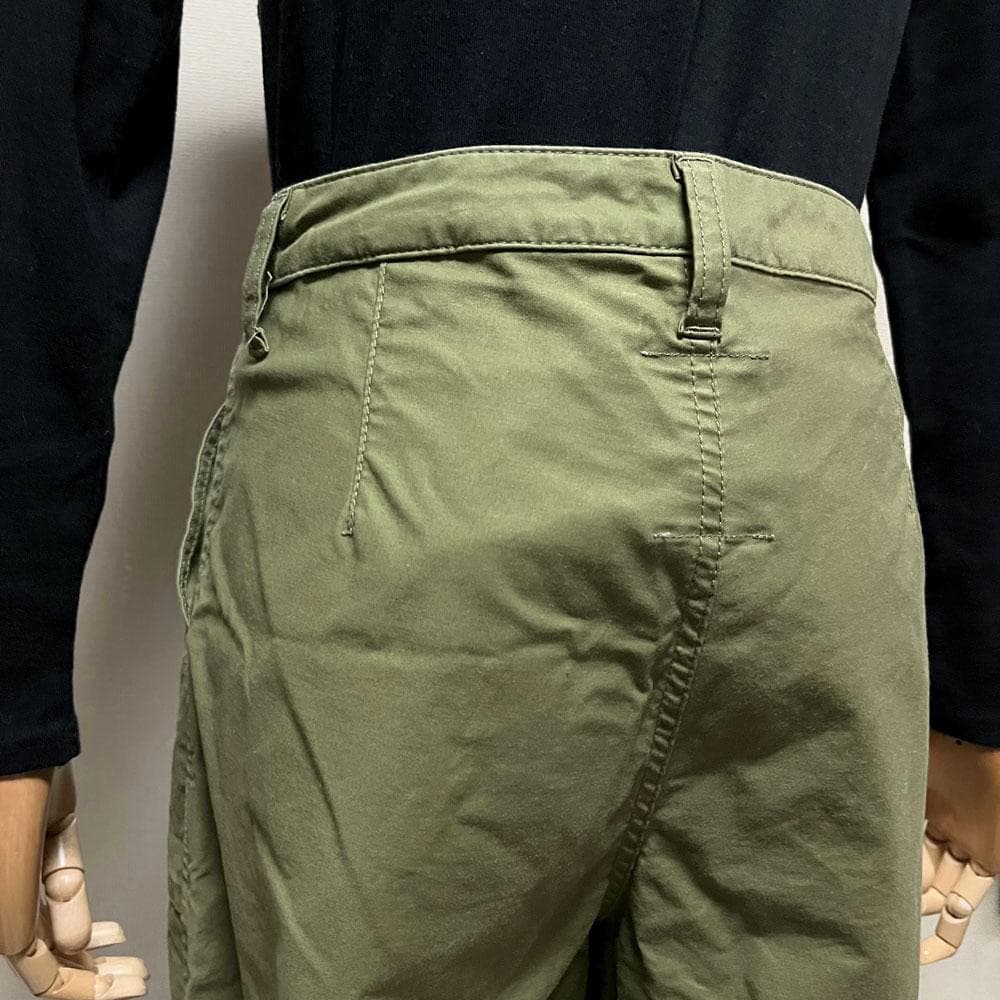 美品 CLOTH&CROSS ハグオーワー チノパン ストレッチ ベイカーパンツ