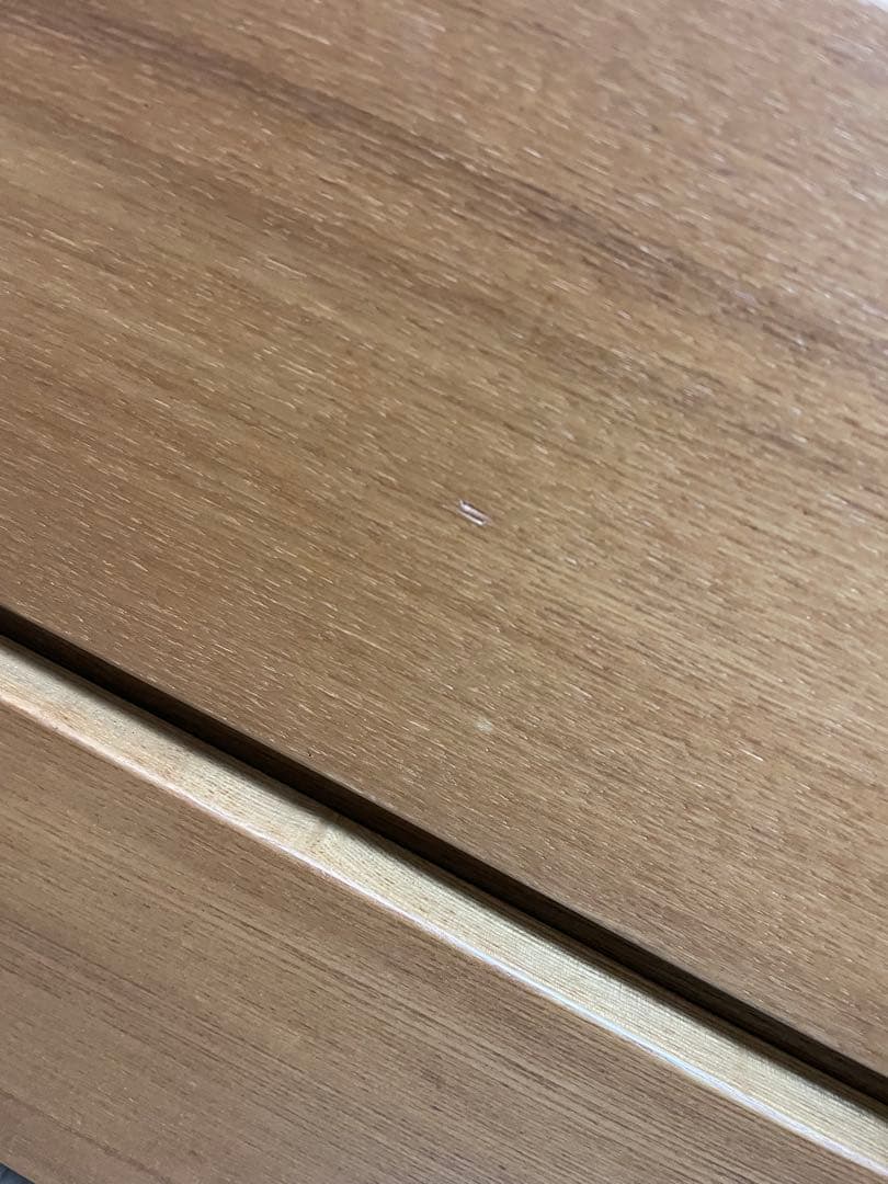 無印良品　三段チェスト　タモ材