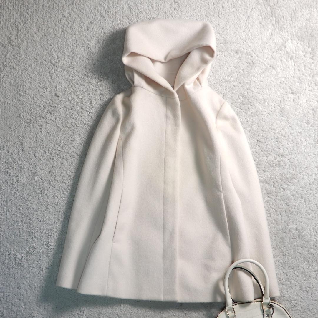 未使用 GLR ユナイテッドアローズ ショールフード ショートコート 36