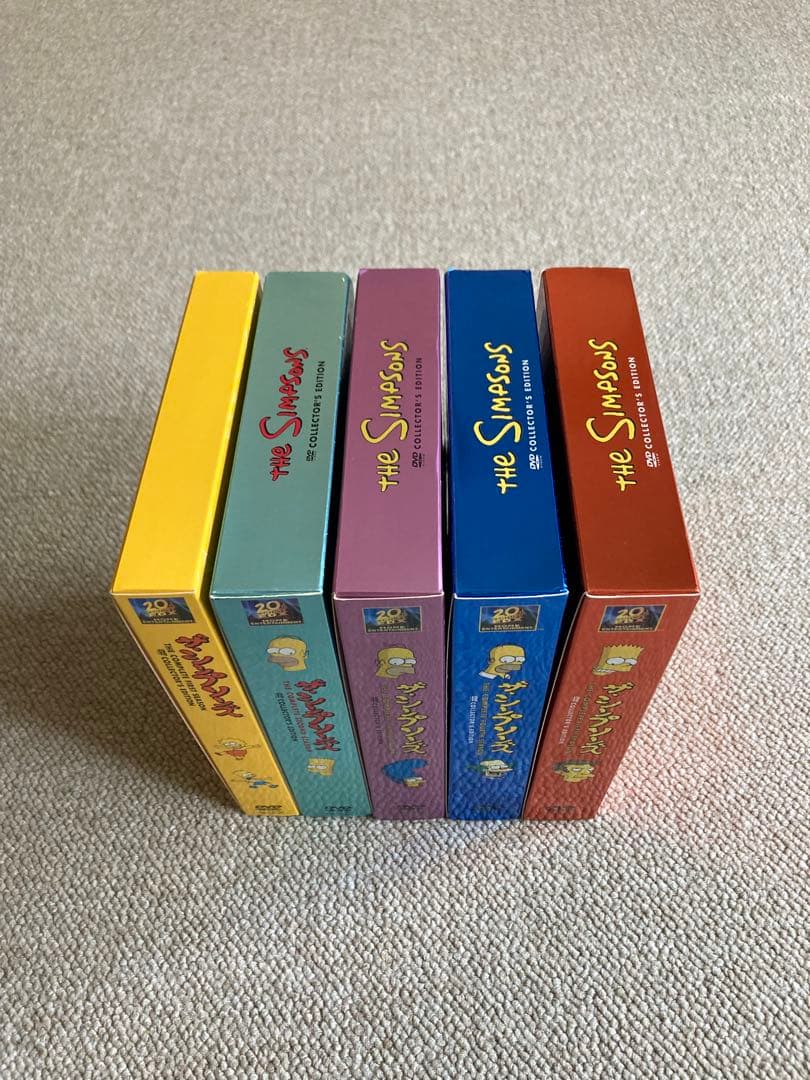 ザ・シンプソンズ DVDシーズン1-5 コレクターズエディション 日本語吹替あり