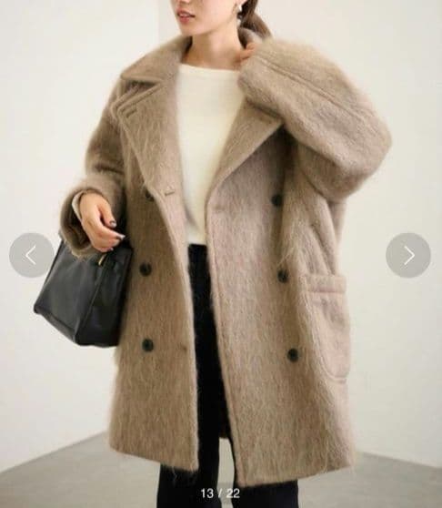 フレームワーク　シャギーコート　新品未使用