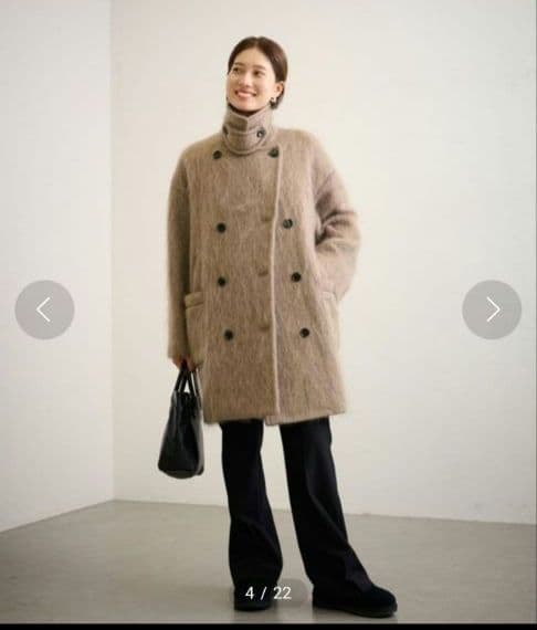 フレームワーク　シャギーコート　新品未使用