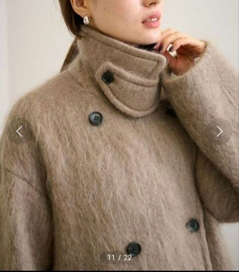 フレームワーク　シャギーコート　新品未使用