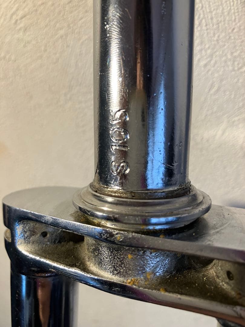 njs ? 2枚肩メッキフォーク　ピスト　ピスタ　日東製ではない