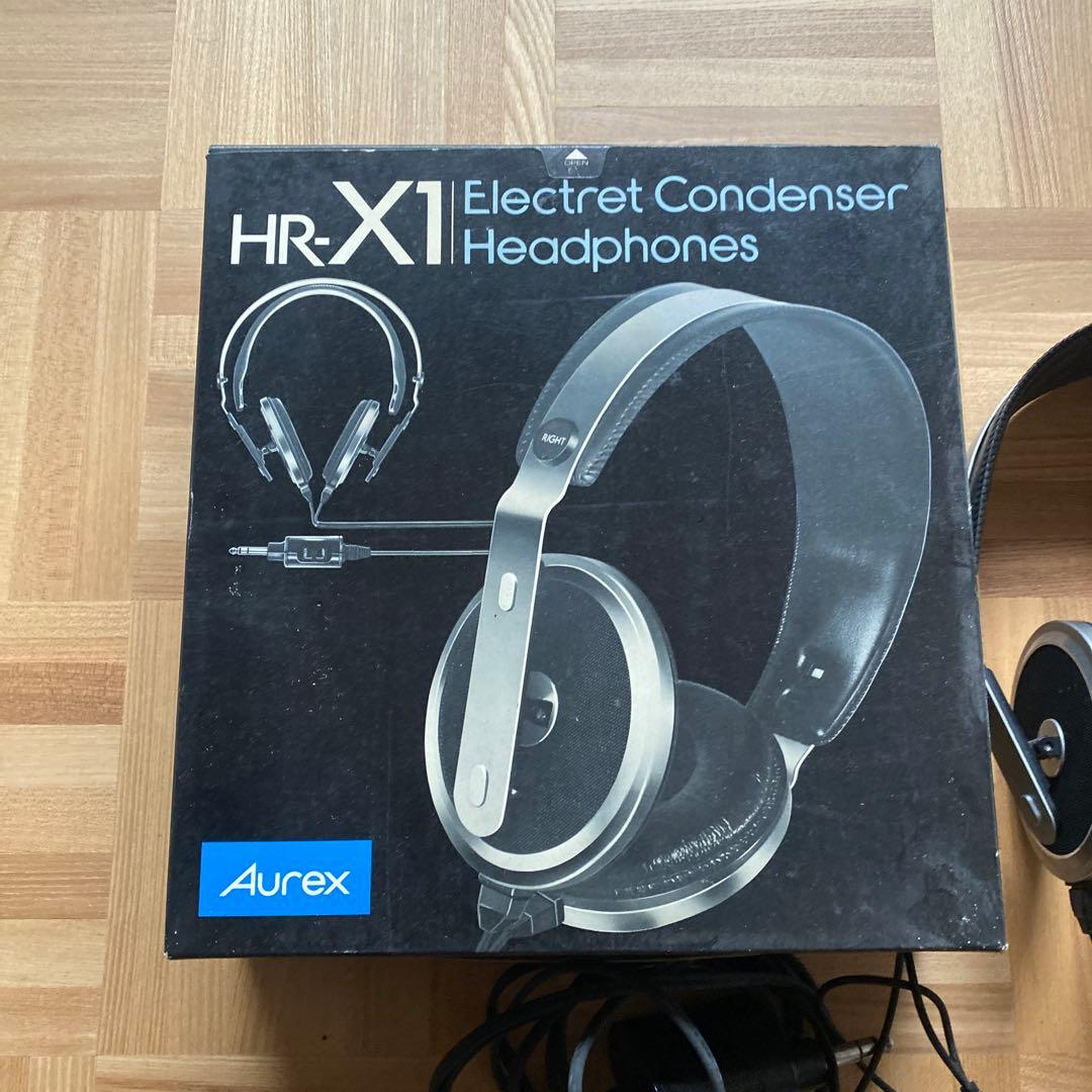 Aurex HR-X1 Electret Condenserヘッドフォン