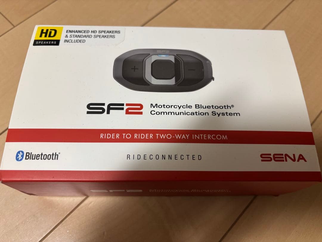 SENA SF2 Bluetoothインカム 取説、箱、付属品あり