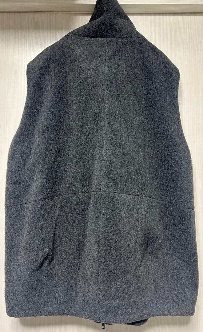 【美品】ETRE TOKYO メルトンフリースベスト グレー