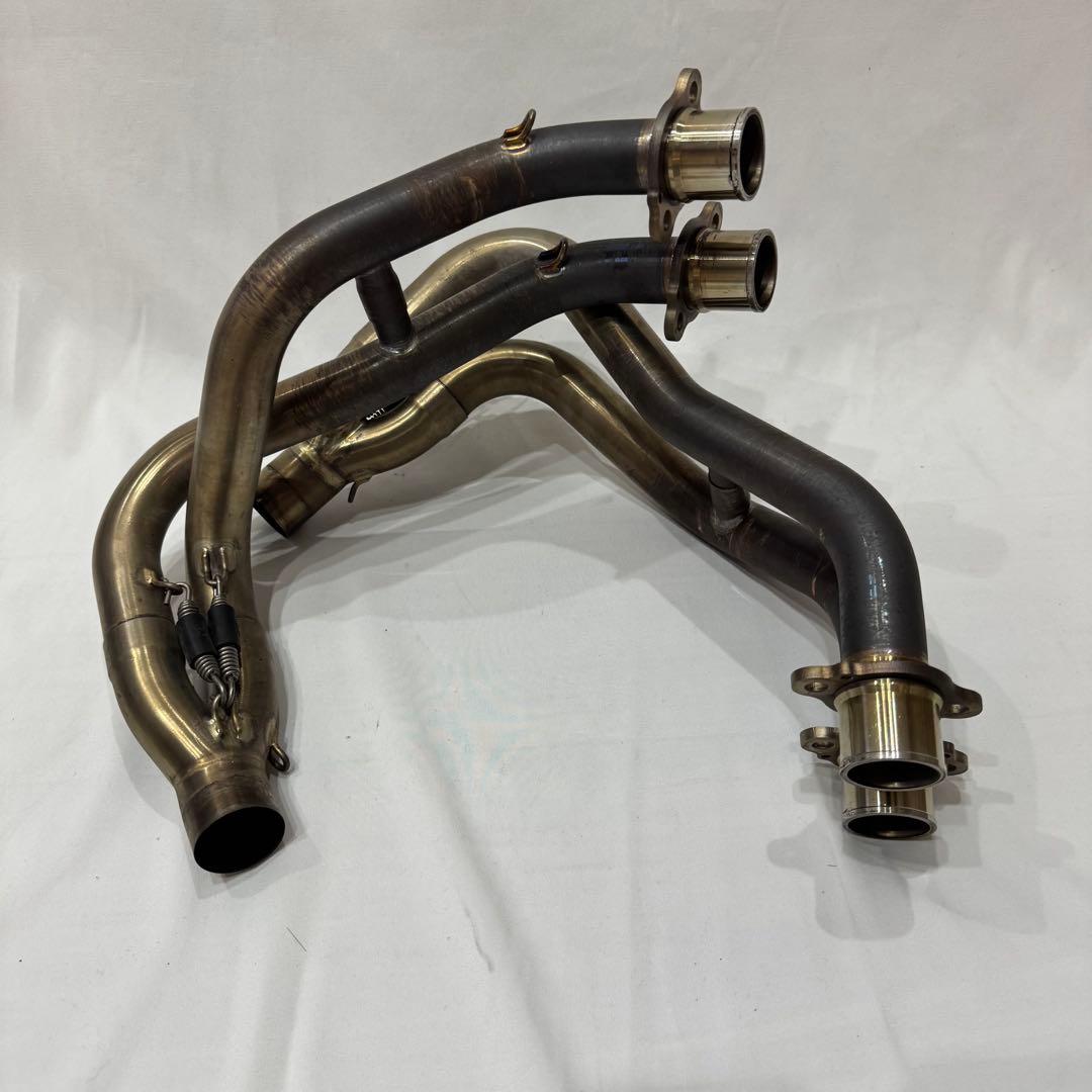 秋ZX25R アクラポビッチ　レーシングライン　フルエキマフラー