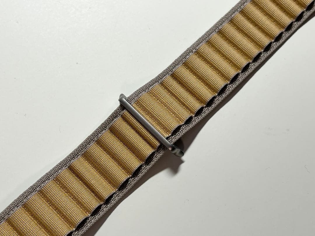 【新品・箱なし】純正 49mm Mアルパインループ・タン(ナチュラルチタニウム)