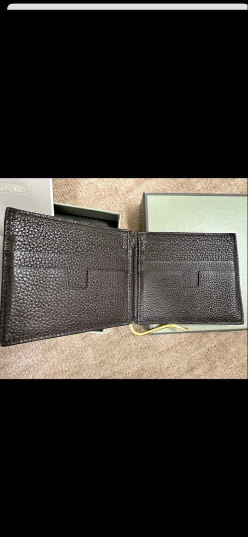 TOM FORD マネークリップ レザー イタリア製