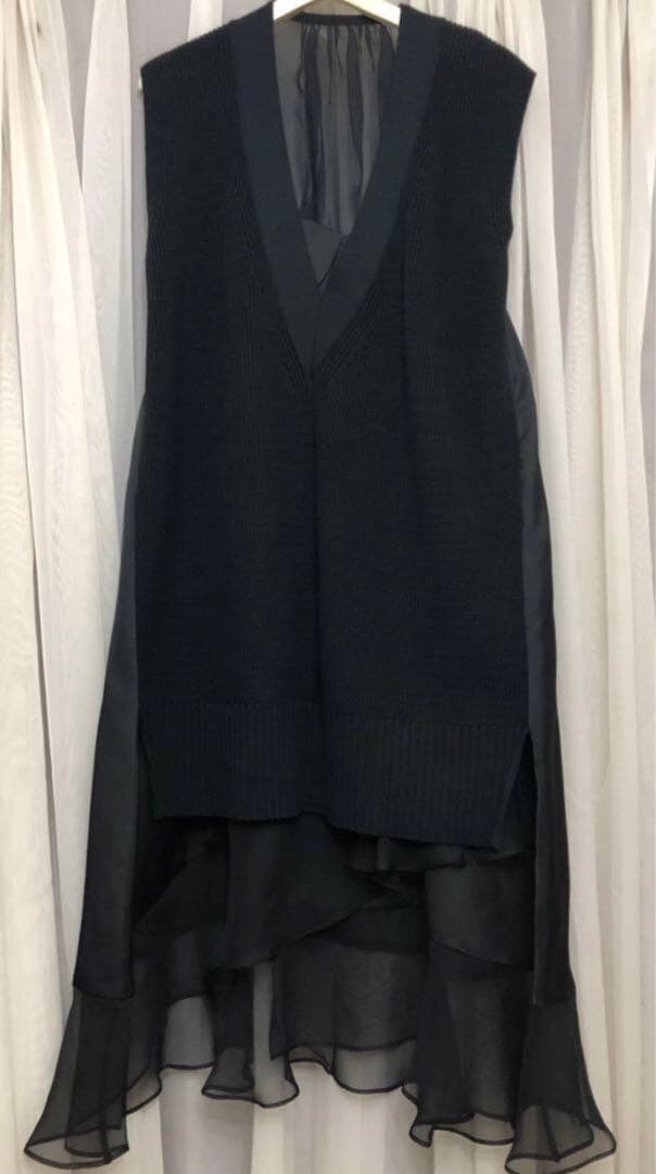 Positive ‼️sacai サカイ　ワンピース　シアー　シフォン