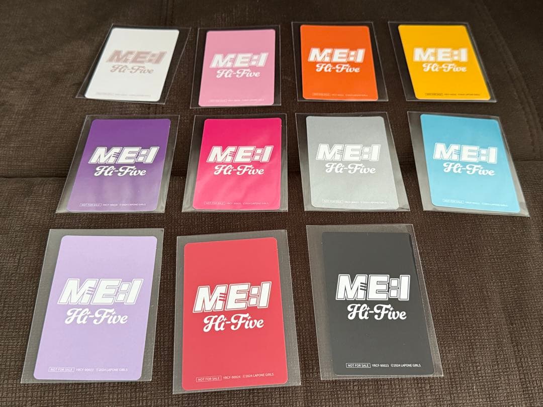 ME:I Hi-Five FC盤CD 全員セット（トレカ・IDパス）
