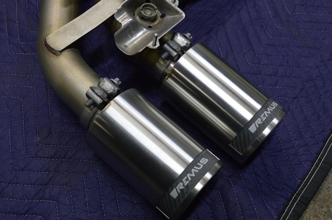 VW GOLF7.5 R用 REMUSマフラー ストリートレースサイレンサー