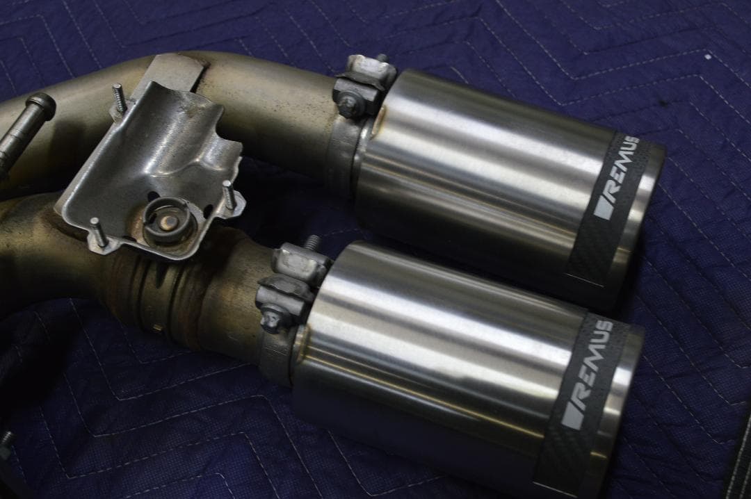 VW GOLF7.5 R用 REMUSマフラー ストリートレースサイレンサー