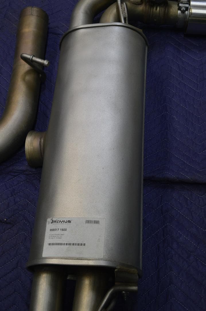 VW GOLF7.5 R用 REMUSマフラー ストリートレースサイレンサー