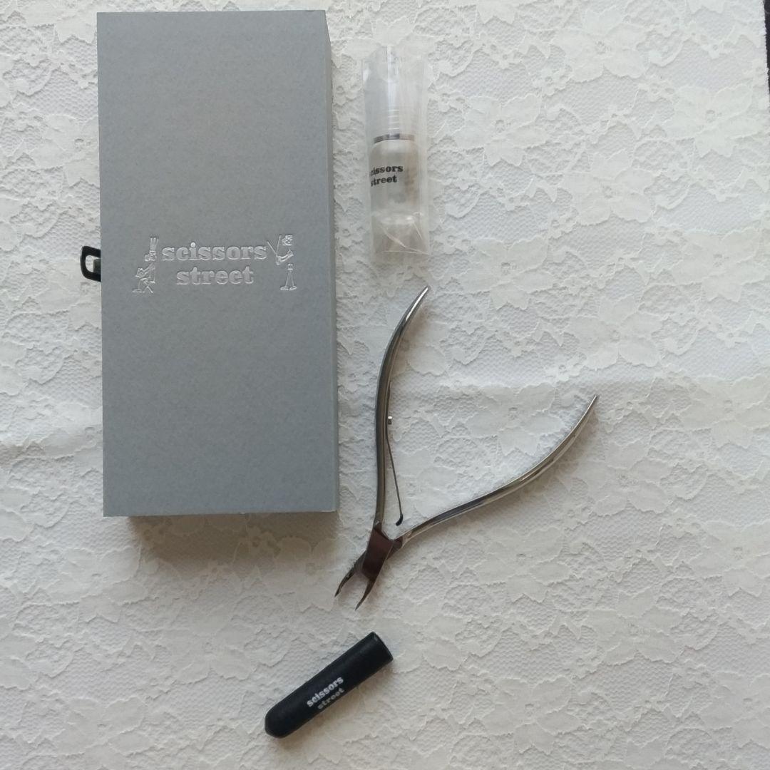 【新品•未使用】シザーストリートオリジナルニッパー　キューティクルニッパー値下げ