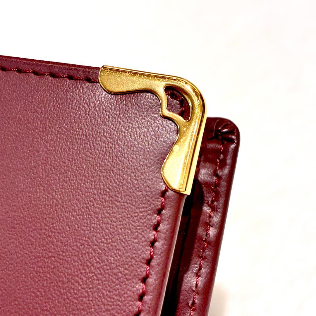 カルティエ マストライン 二つ折り財布