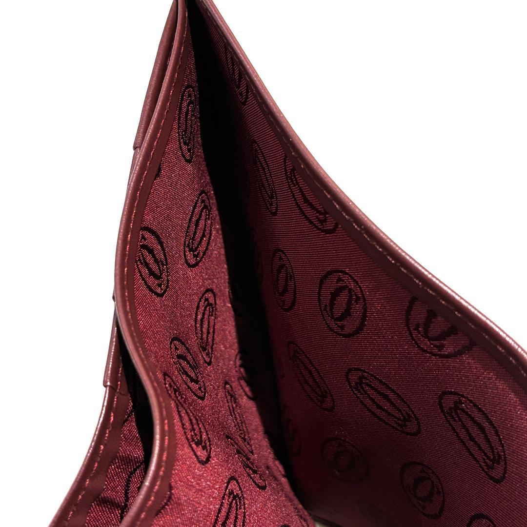 カルティエ マストライン 二つ折り財布