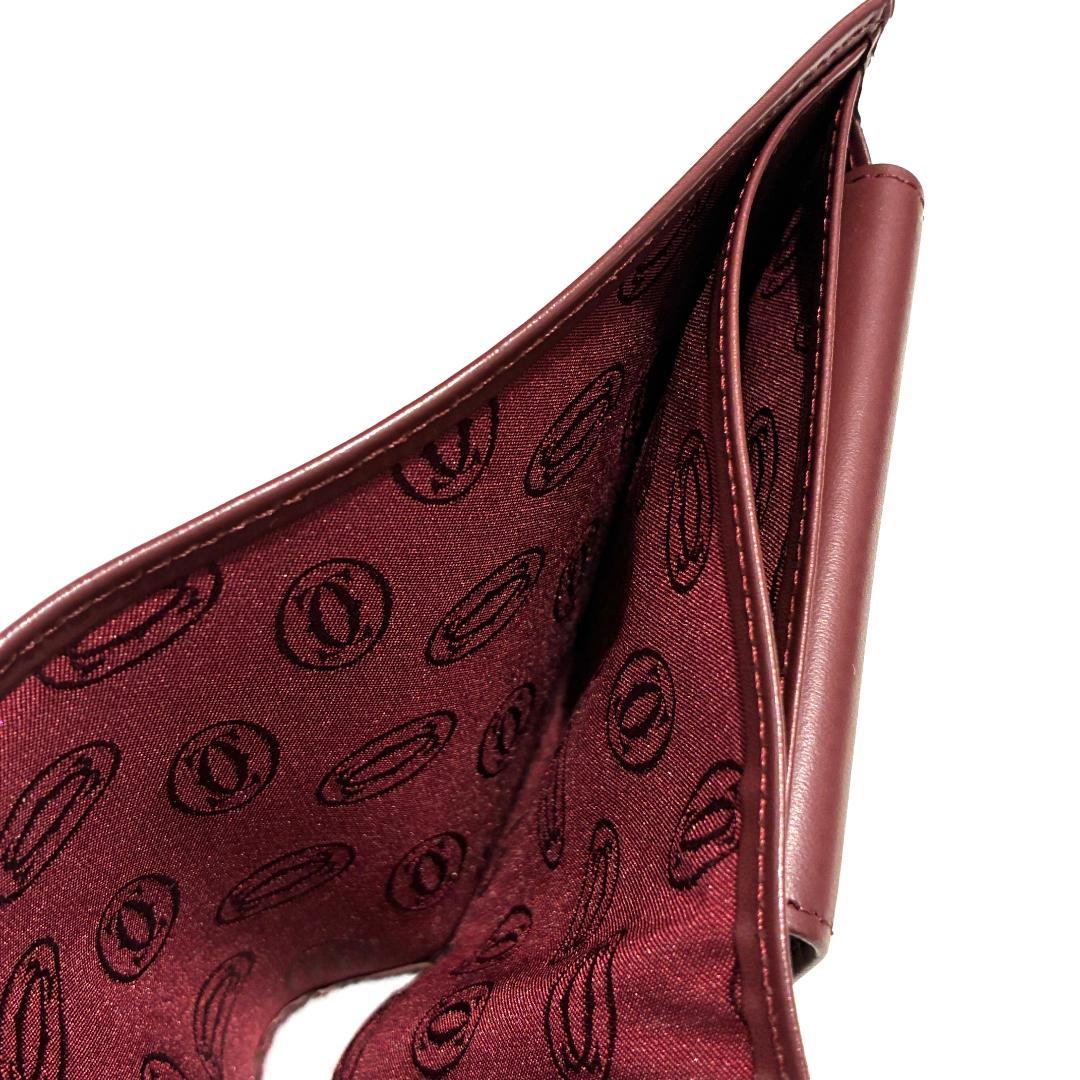 カルティエ マストライン 二つ折り財布