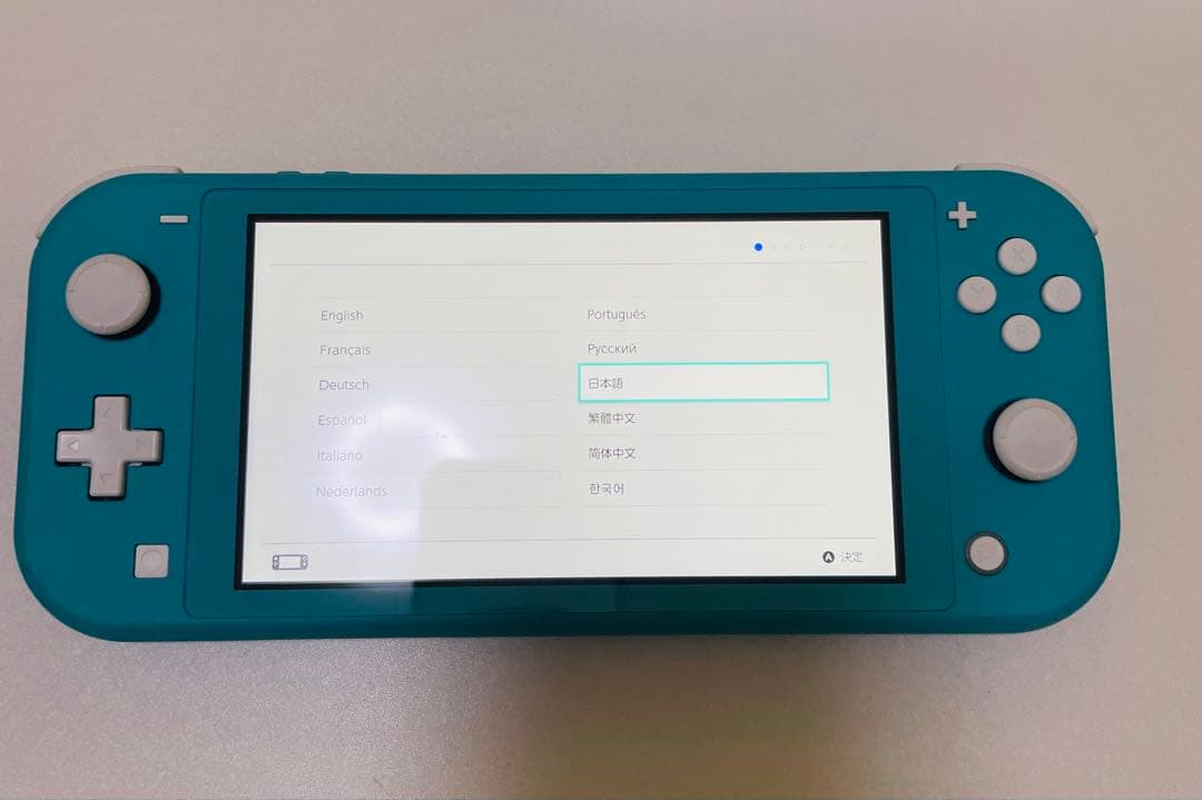 ゆ*き様 任天堂switch Lite ターコイズ2023年製