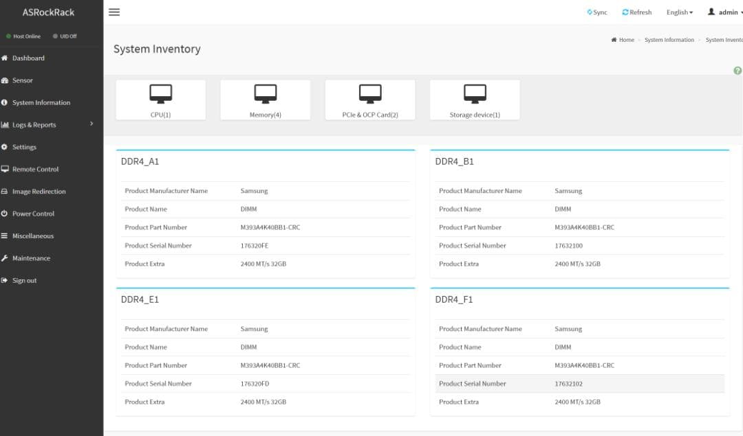 デスクトップPC EPYC7702P(64コア128スレッド) メモリ