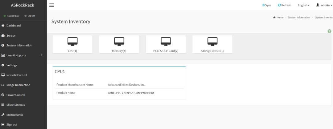 デスクトップPC EPYC7702P(64コア128スレッド) メモリ