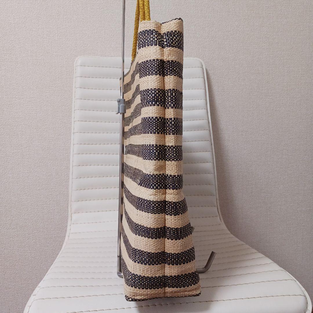 2061　アニエスベー　ラフィアトート　新品未使用