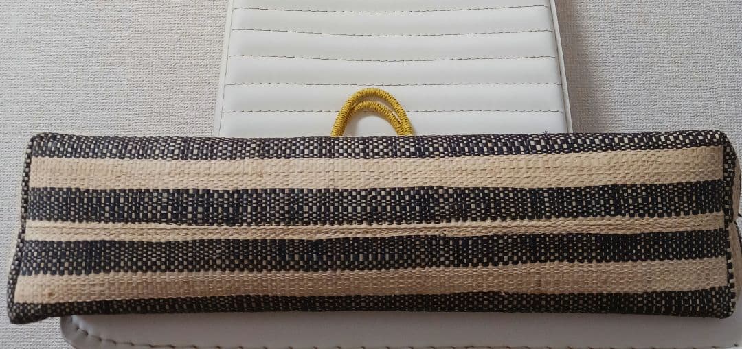 2061　アニエスベー　ラフィアトート　新品未使用