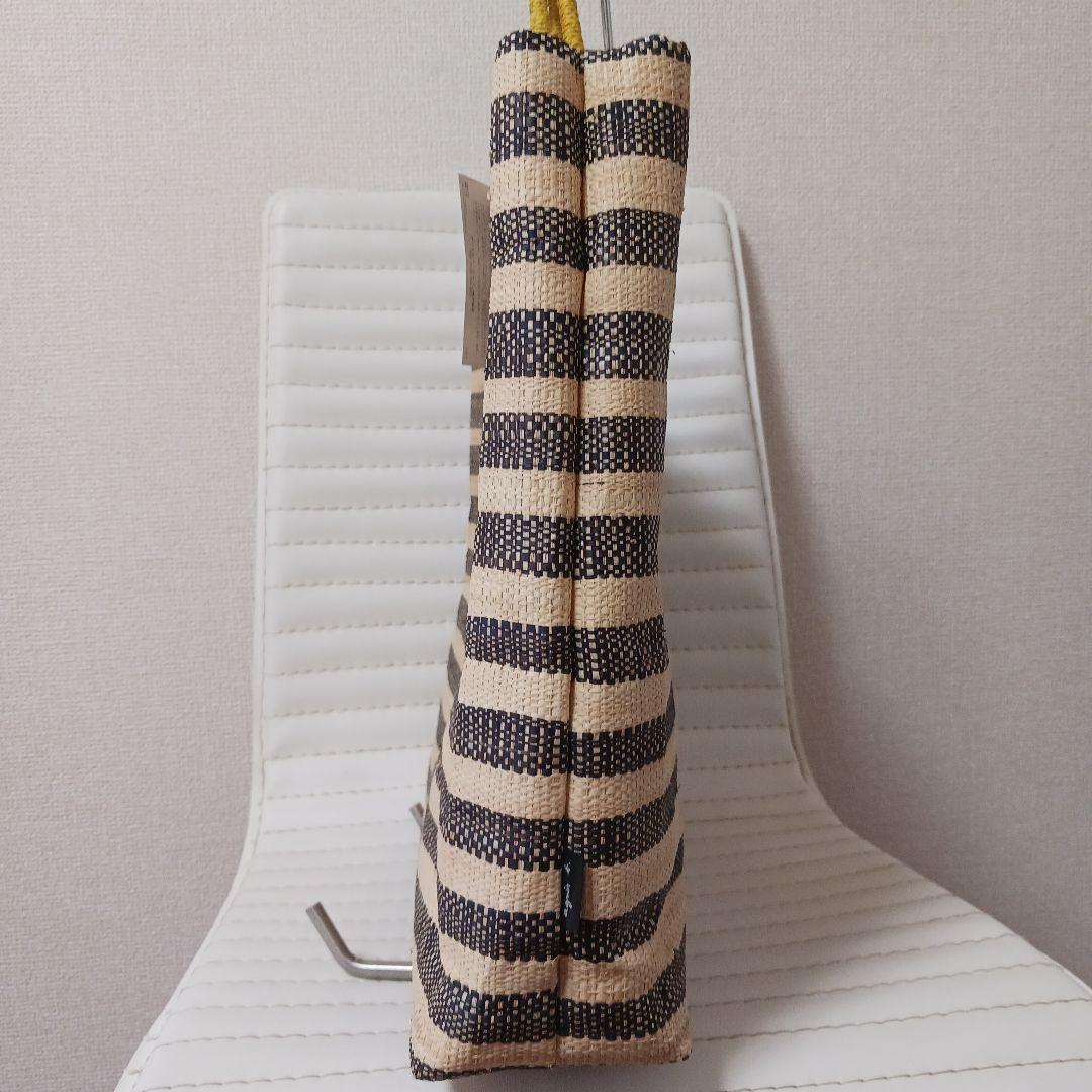 2061　アニエスベー　ラフィアトート　新品未使用