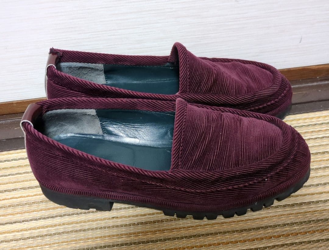 BLOHM ローファー　エンジ色