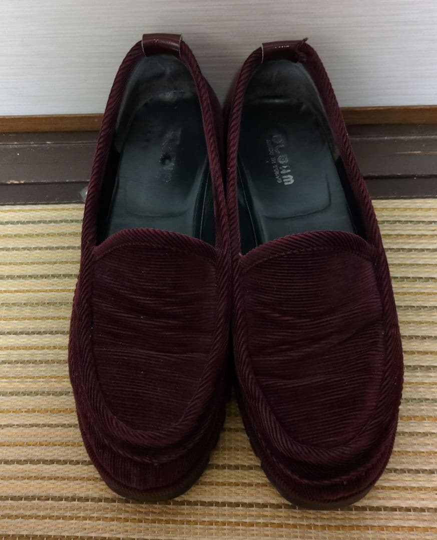 BLOHM ローファー　エンジ色