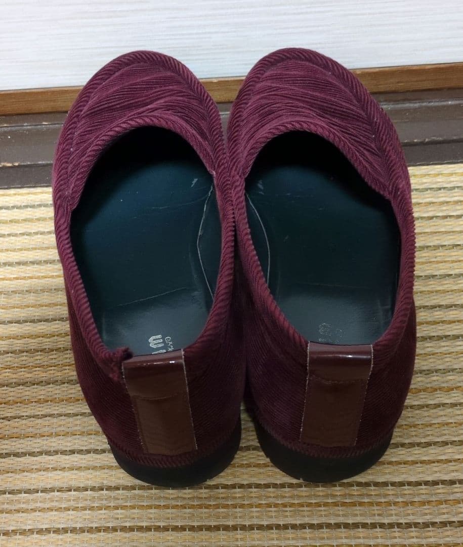 BLOHM ローファー　エンジ色