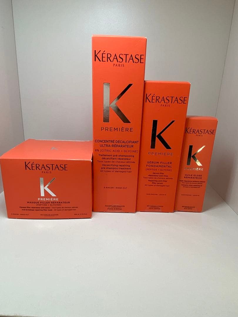 ケラスターゼ プルミエール シリーズ　セラム　マスク　トリートメント　4点セット
